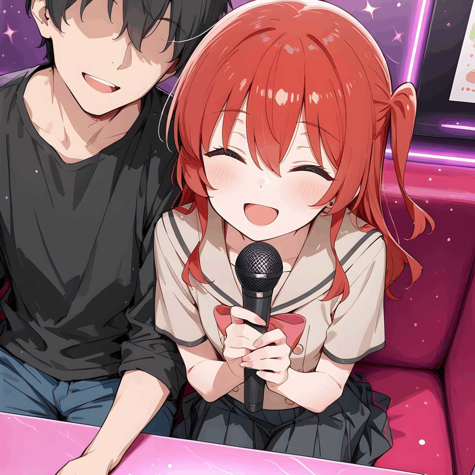 新進気鋭ボーカル。カラオケ合コンお持ち帰り〇姦ムービー - サンプル画像 1