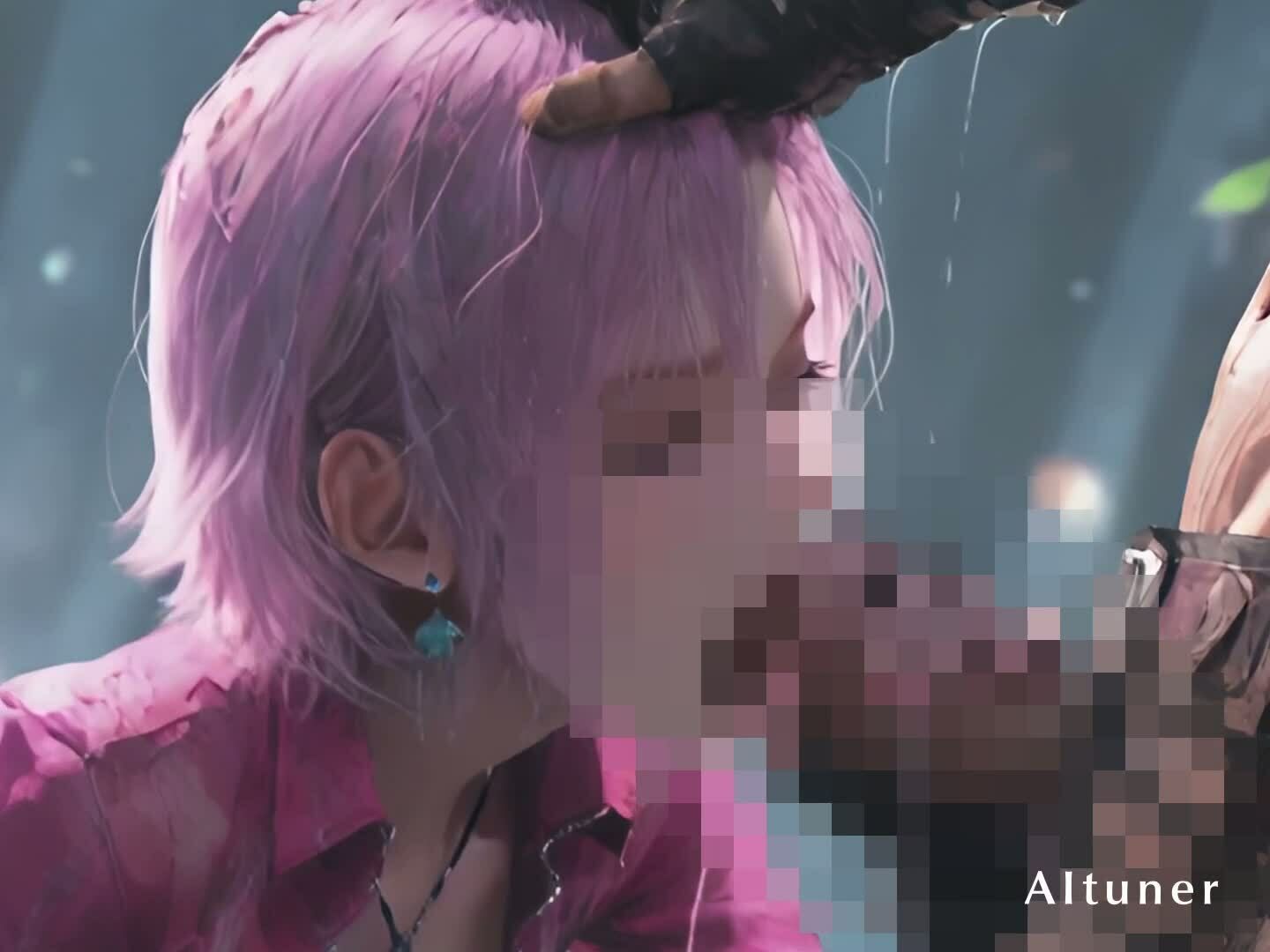 【20分HD】朽ちた遺跡のヒートハント──ピンク髪の元救世主が、今夜の獲物を選ぶ - サンプル画像 4