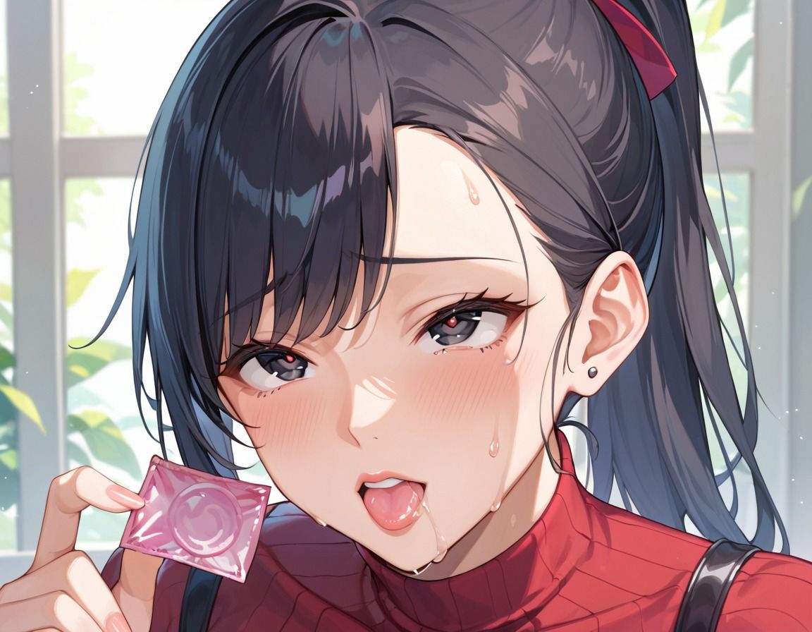 濡れ透け制服で挑発する彼女が自らまたがる極上騎乗位 朝日が差す密室で繰り返す中出しエッチ - サンプル画像 9