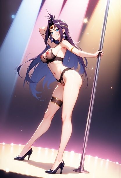 スレ〇ヤーズ 白蛇のナ〇ガ ストリップ画像集 - サンプル画像 1