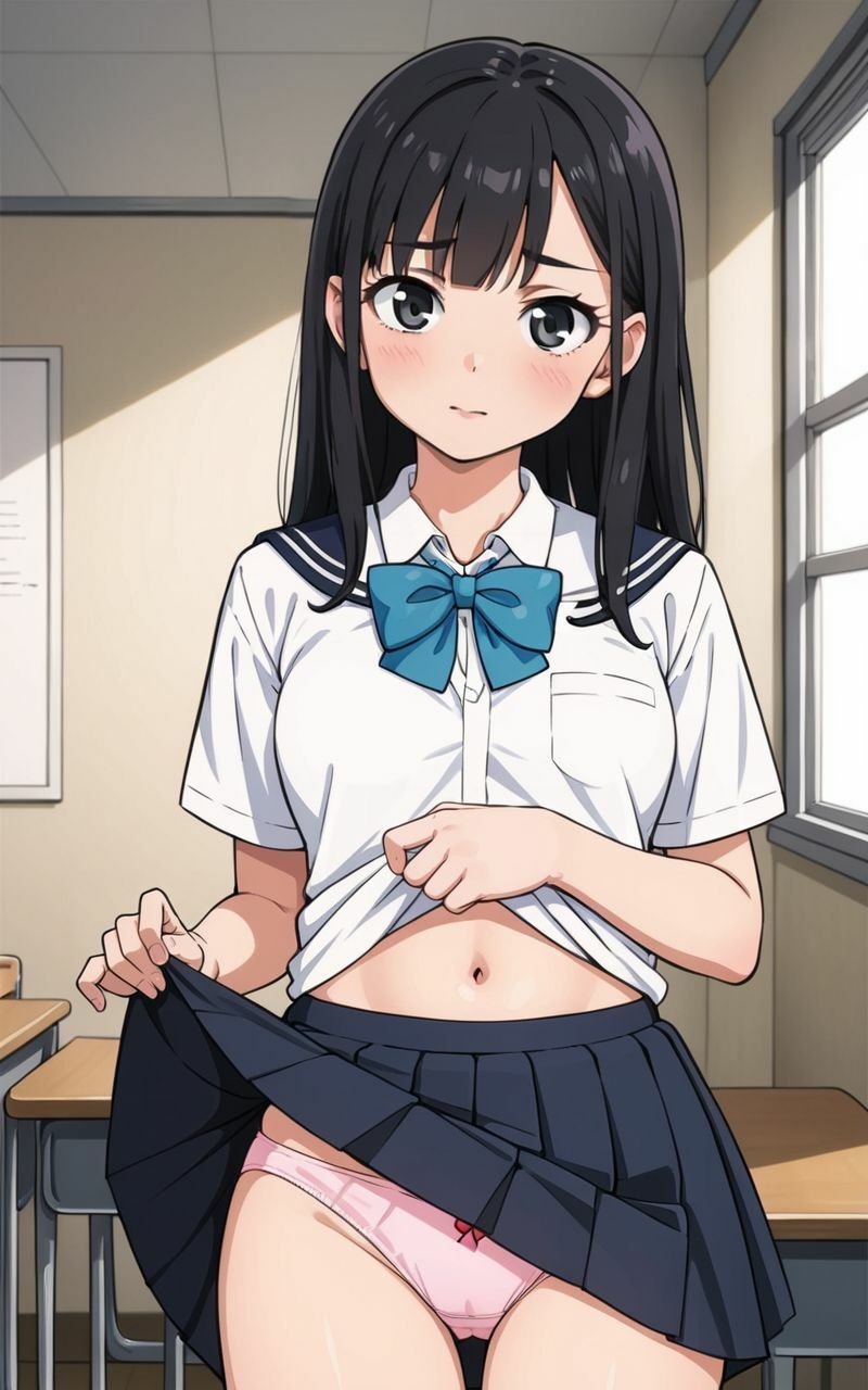 清楚系J〇がばれないようにしている放課後課外学習 - サンプル画像 5