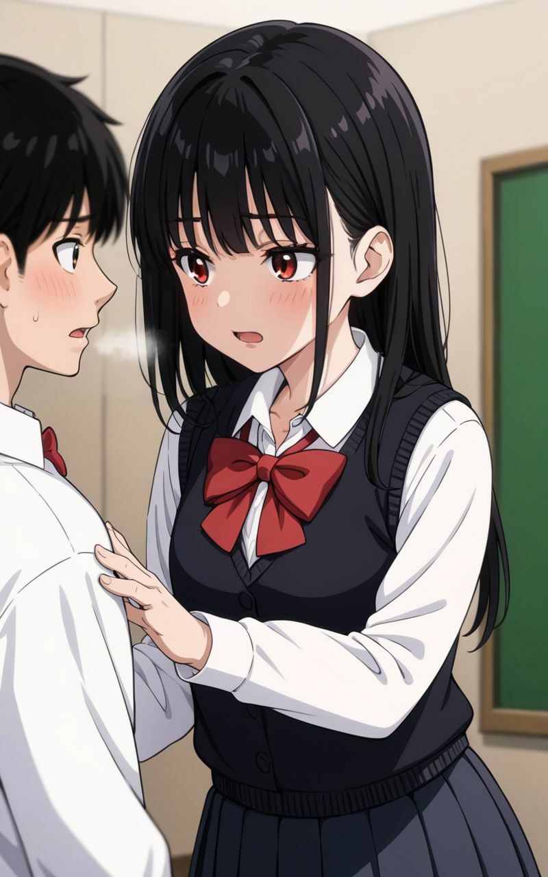 清楚系J〇がばれないようにしている放課後課外学習 - サンプル画像 7