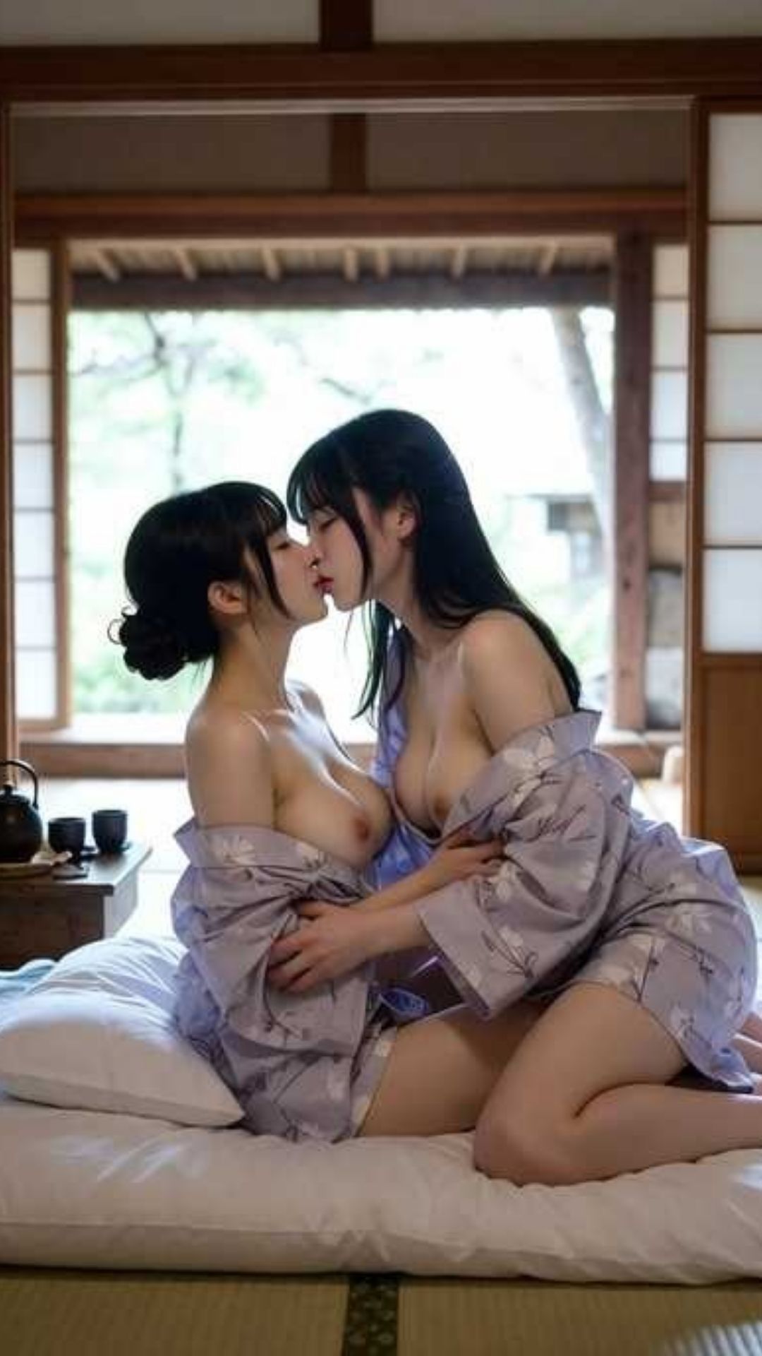 ショート動画集 温泉レズカップルいちゃいちゃ動画（184本） - サンプル画像 3