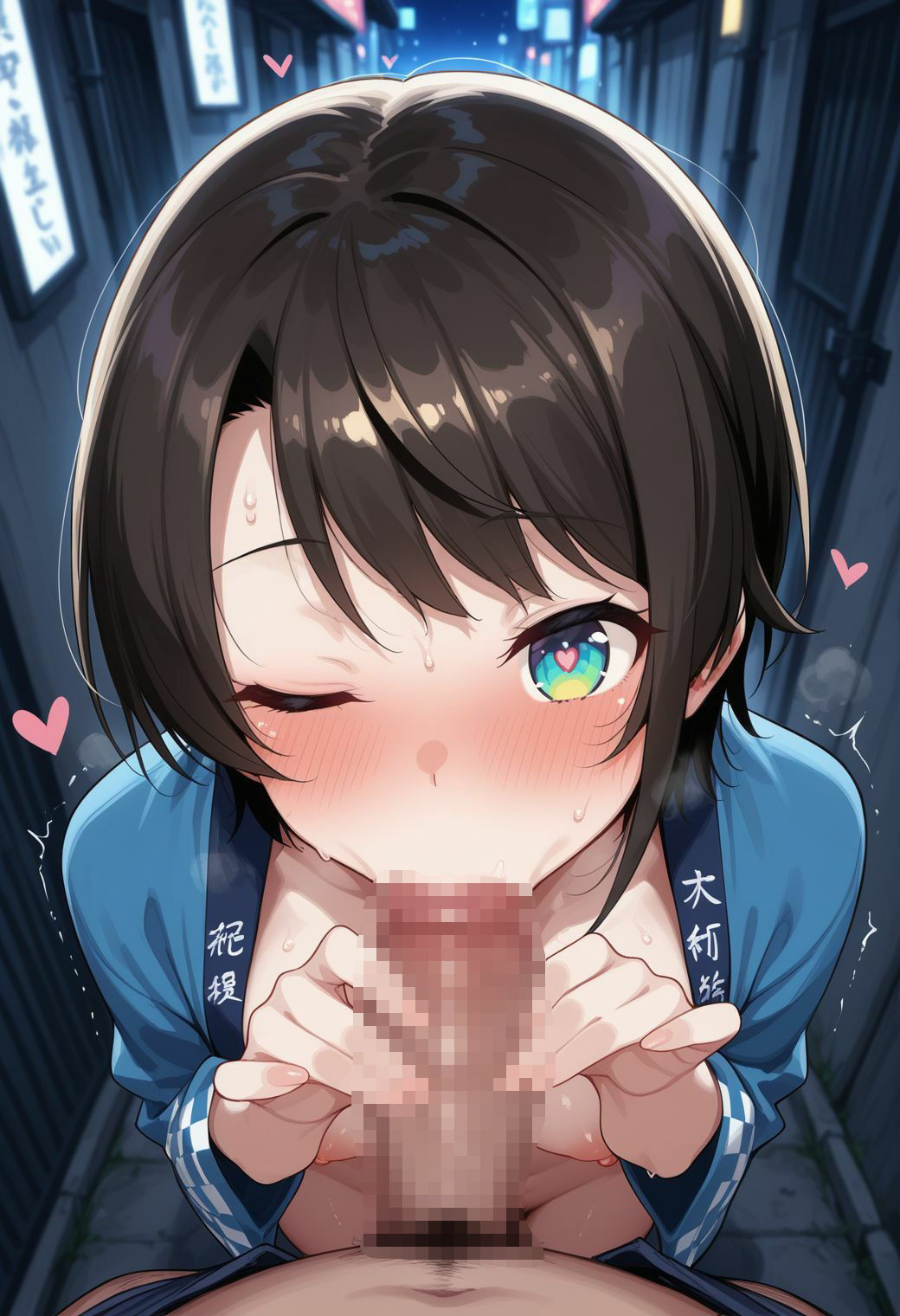 【ホ〇ライブ】ホ〇メンとお祭りイッたらムラムラしてきたのでいっぱいエッチした【150枚収録】 - サンプル画像 10