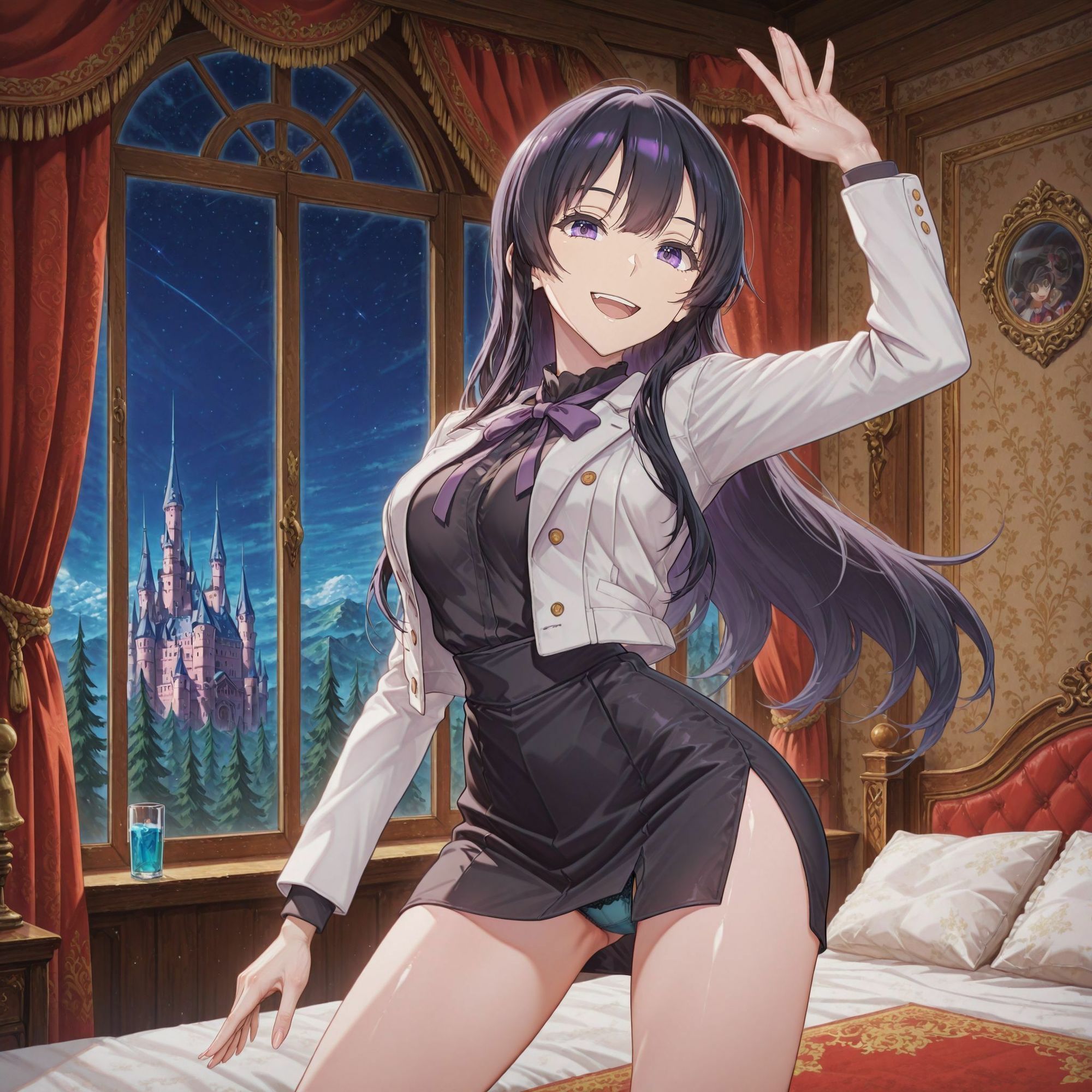 お色気担当のスパイ、テ〇アは快感耐性が低すぎてすーぐアヘアへしちゃうんだから_SEXオナニー編 - サンプル画像 3