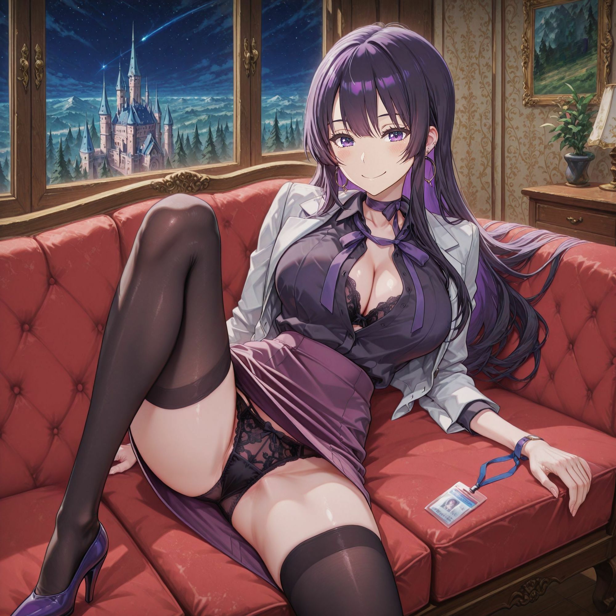 お色気担当のスパイ、テ〇アは快感耐性が低すぎてすーぐアヘアへしちゃうんだから_SEXその他編 - サンプル画像 3