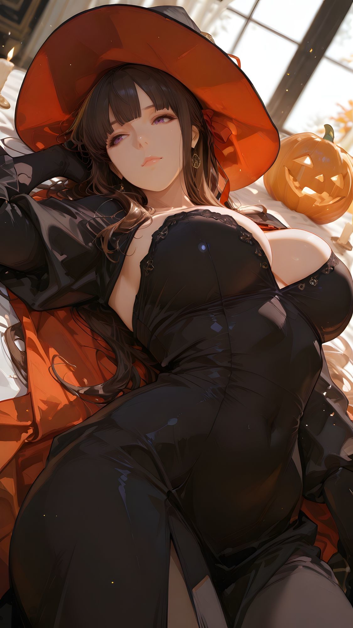 古びた電車に揺られる未亡人 - サンプル画像 2