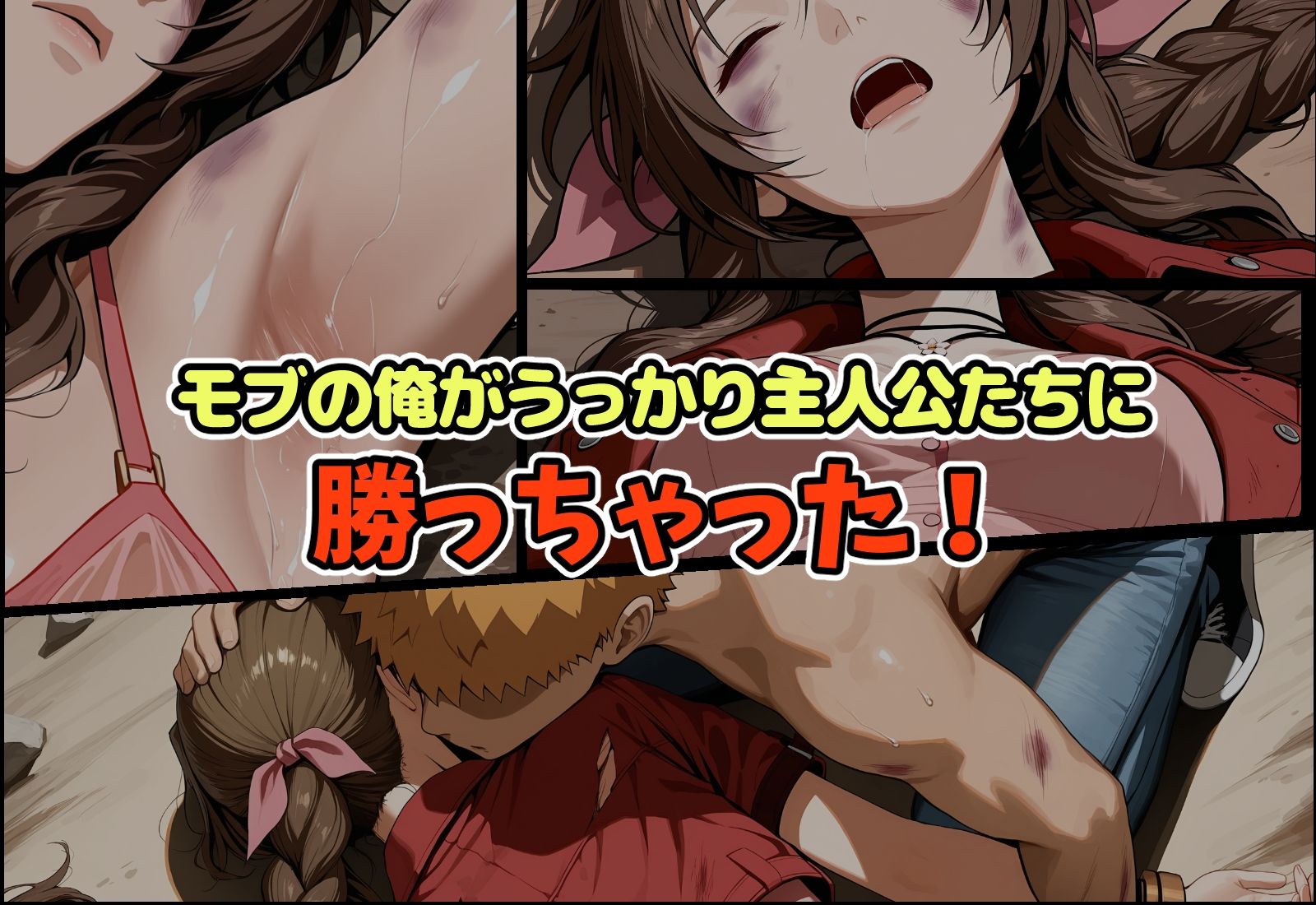 モブの俺がうっかり勝ったら物語が終わっちゃった件-エ〇リス編 - サンプル画像 2