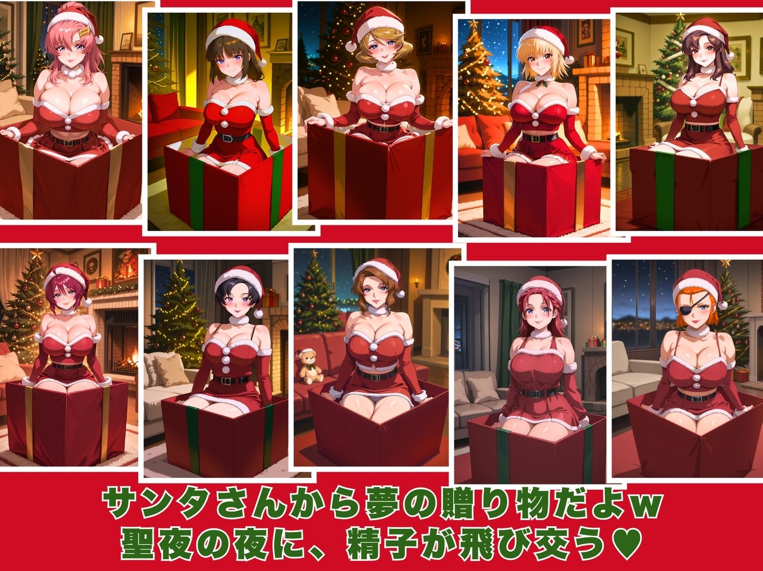 10人のエロサンタ〜ガン●ムSEED 編〜 - サンプル画像 1