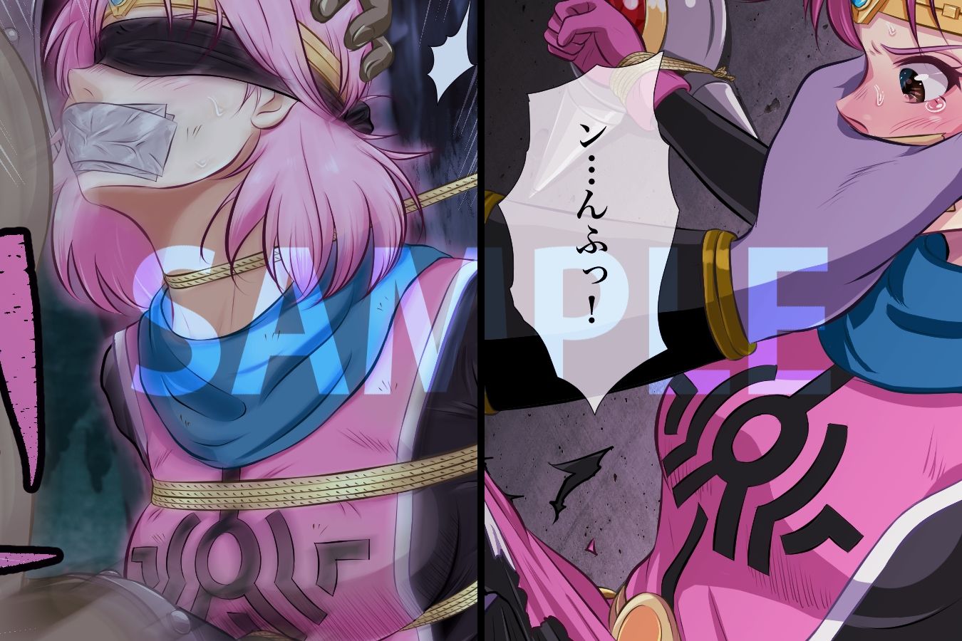 【まとめ】緊縛・拘束マ●ム - サンプル画像 3