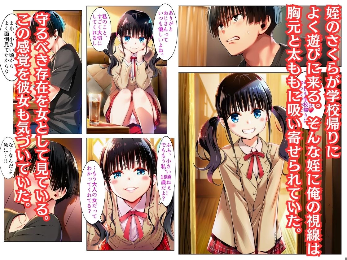 【姪っ子 さくら】との禁断の交わり - サンプル画像 1