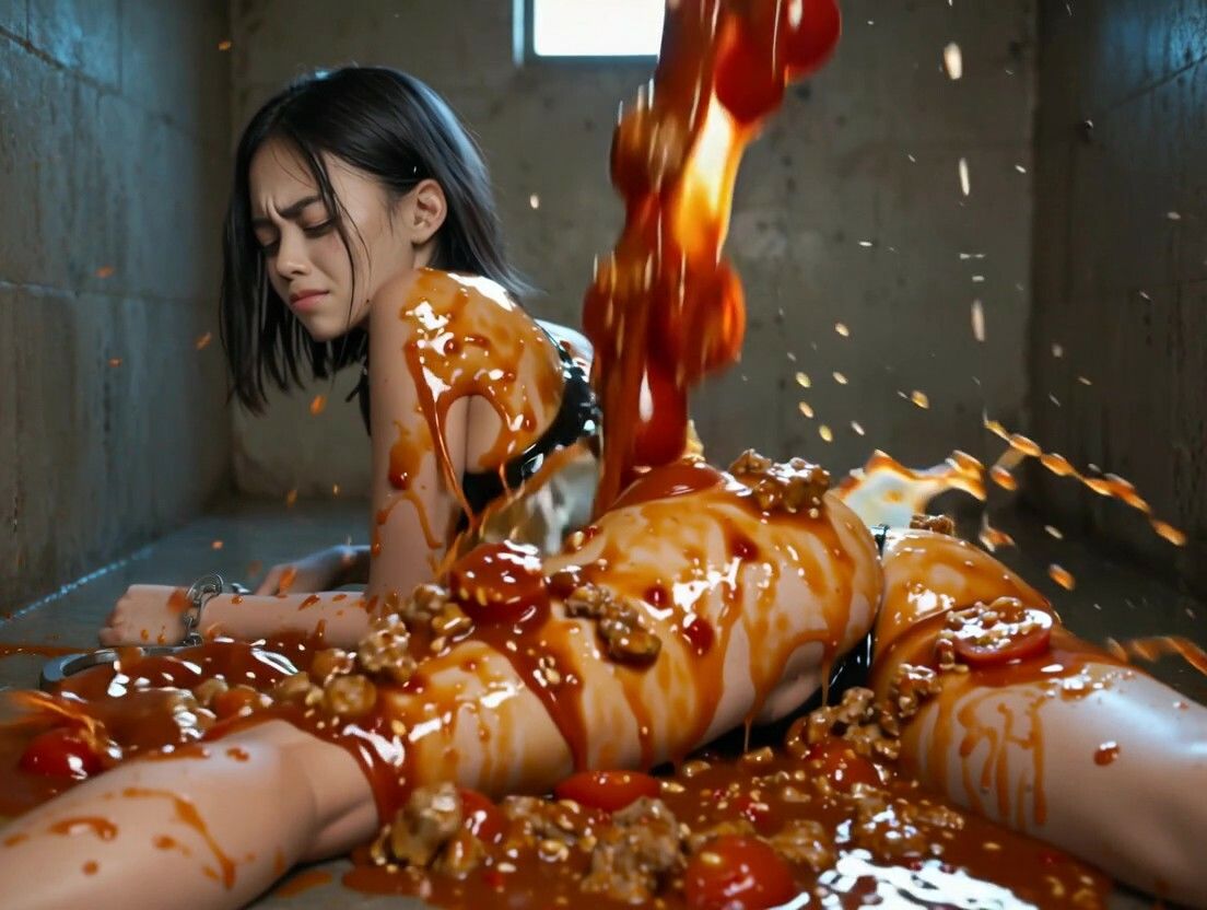 【ショート動画集】フードメッシー（ミートソース編） Vol.1 - サンプル画像 3