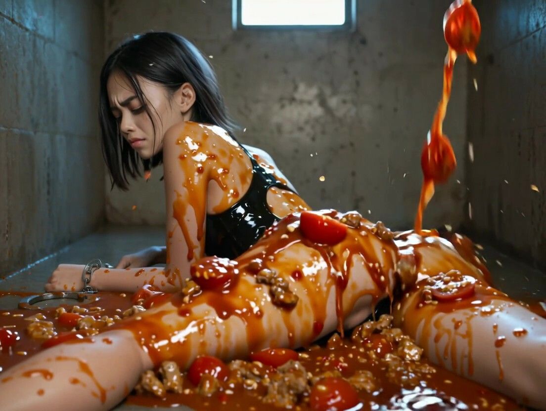 【ショート動画集】フードメッシー（ミートソース編） Vol.1 - サンプル画像 4