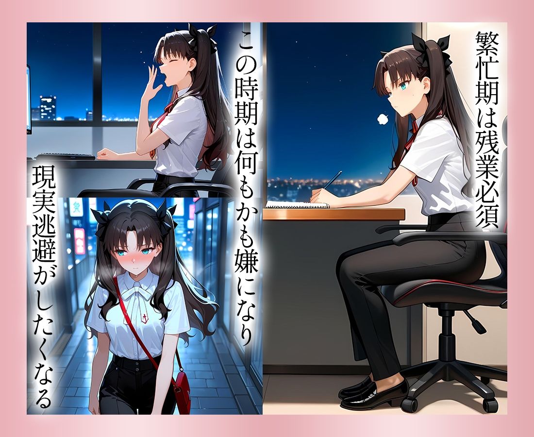 ●っぱらうと豹変する彼女と鬼イキセックス！  遠坂さん - サンプル画像 1