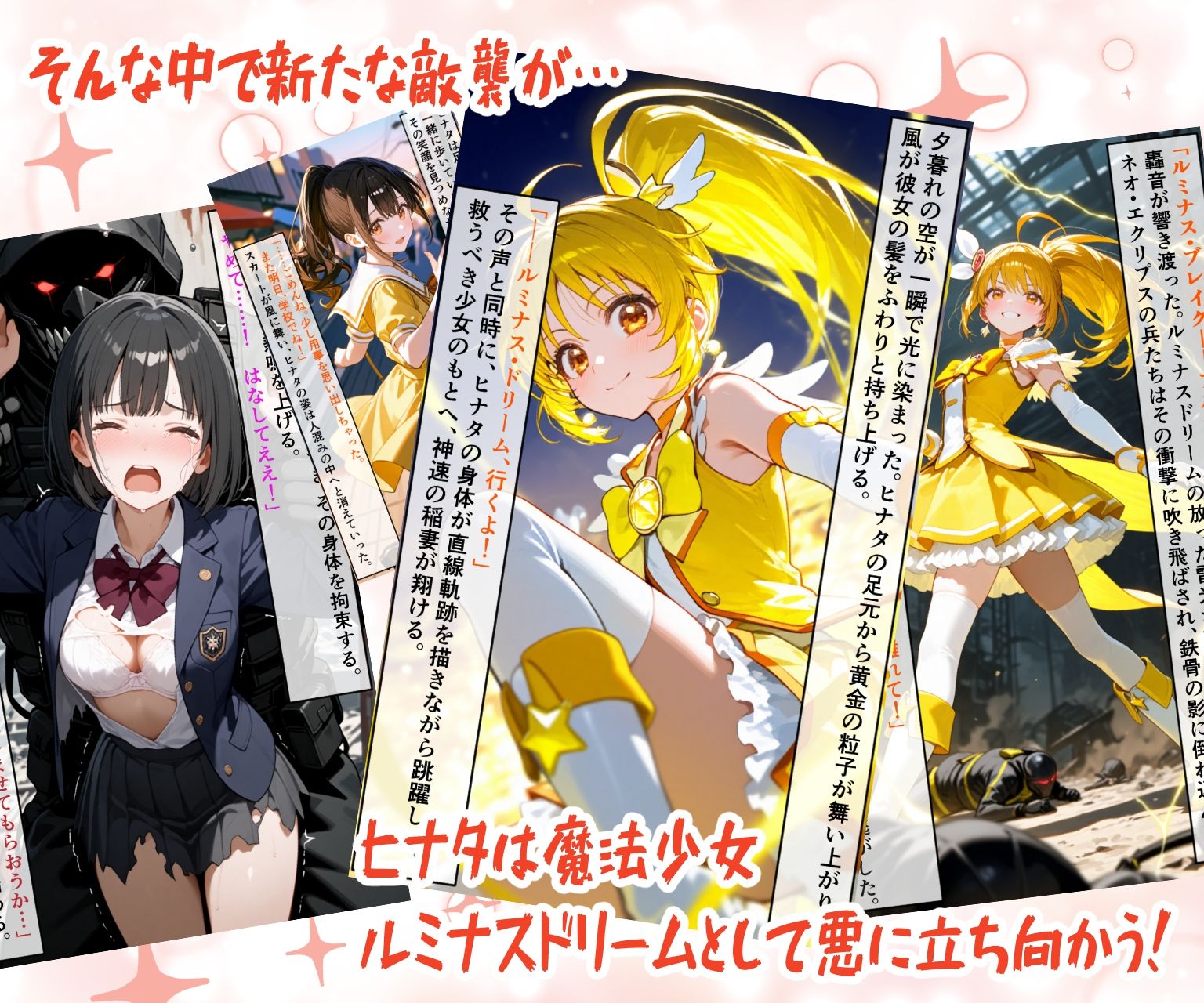 魔法少女ルミナスドリーム 完全敗北 -戦友ノ罠ニ堕チル- - サンプル画像 3