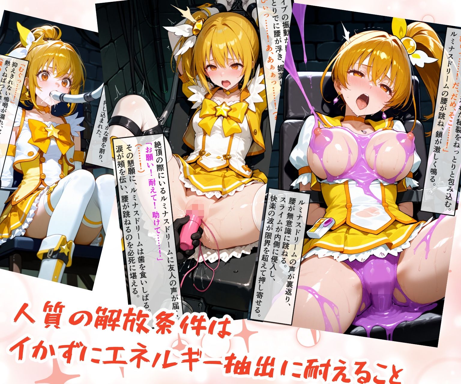 魔法少女ルミナスドリーム 完全敗北 -戦友ノ罠ニ堕チル- - サンプル画像 5