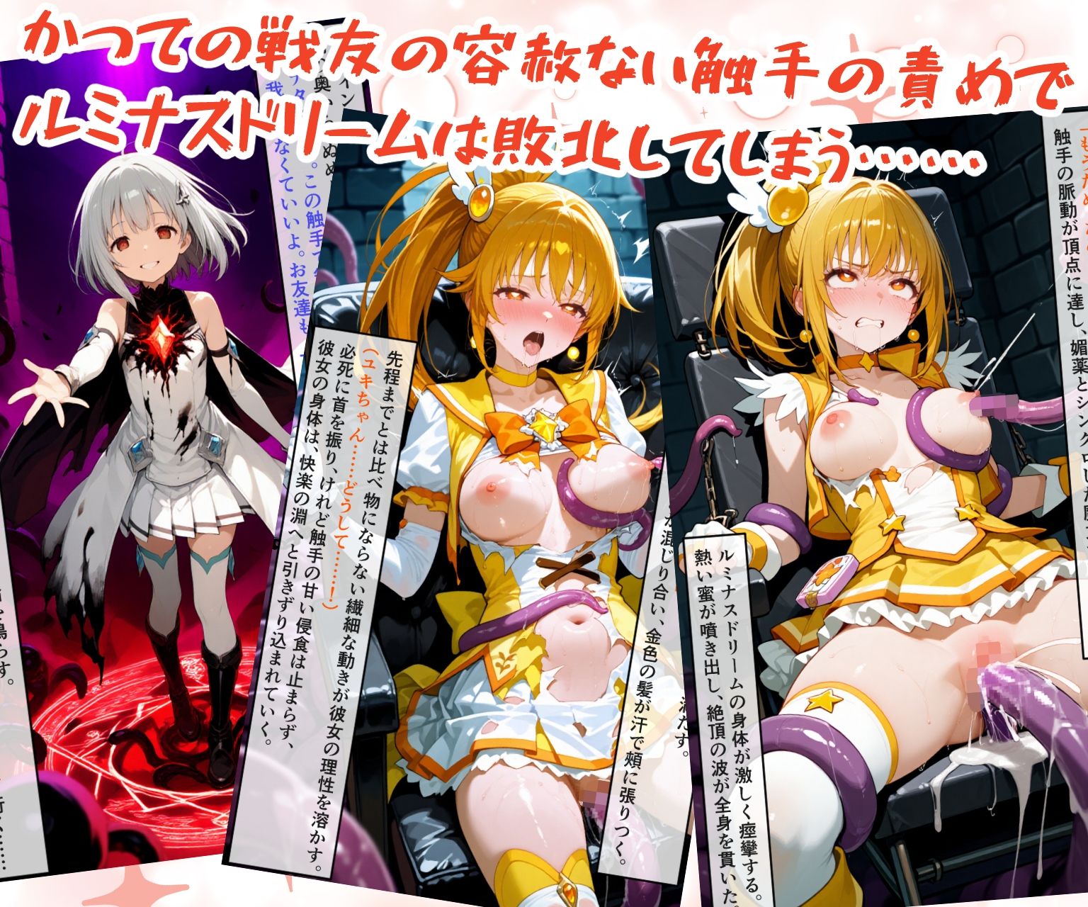 魔法少女ルミナスドリーム 完全敗北 -戦友ノ罠ニ堕チル- - サンプル画像 6