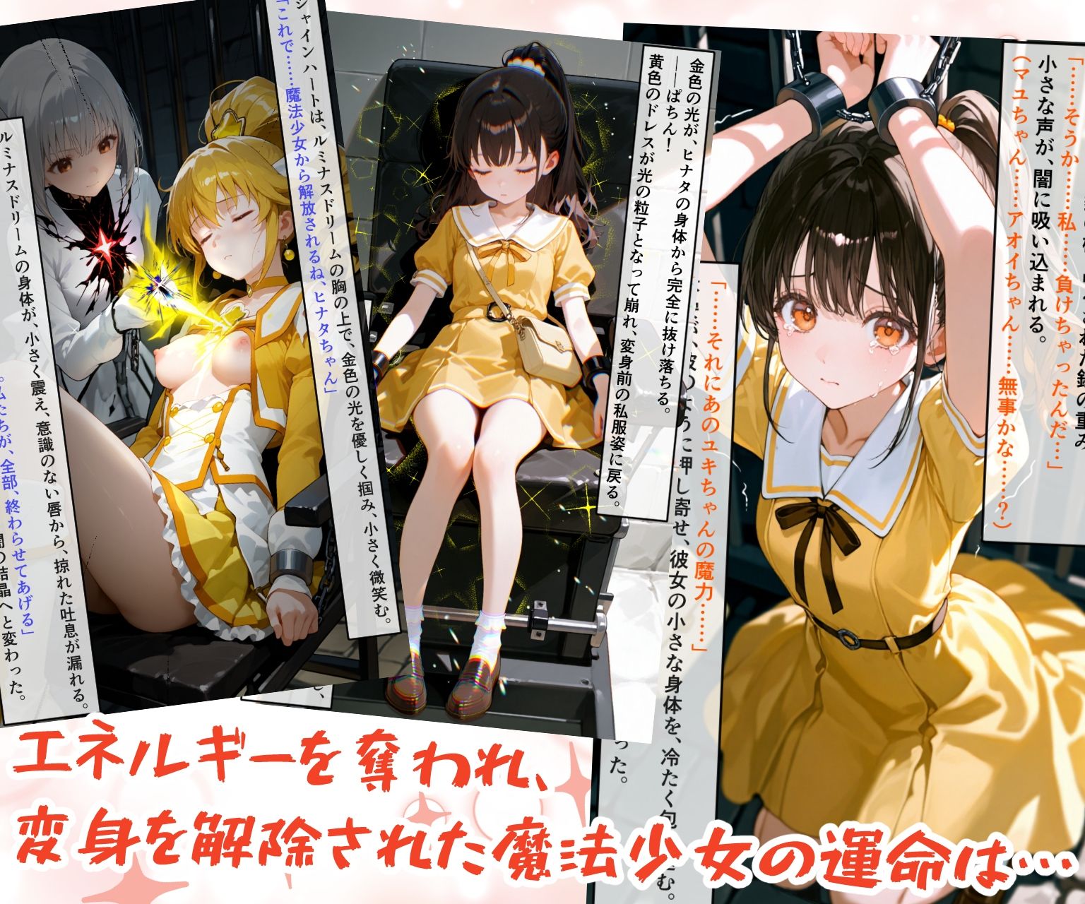 魔法少女ルミナスドリーム 完全敗北 -戦友ノ罠ニ堕チル- - サンプル画像 8