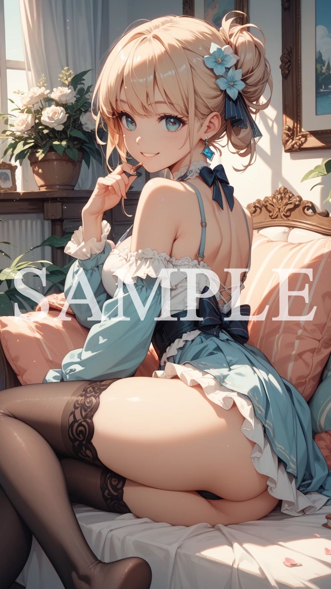 【500枚豪華セット】Leg Muse  AIが描く魅惑の美脚ギャラリー - サンプル画像 1