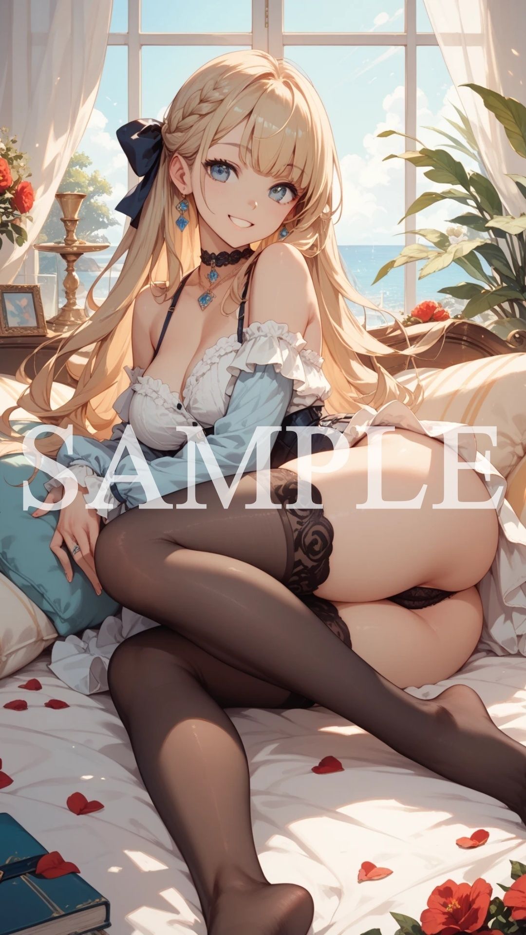 【500枚豪華セット】Leg Muse  AIが描く魅惑の美脚ギャラリー - サンプル画像 4