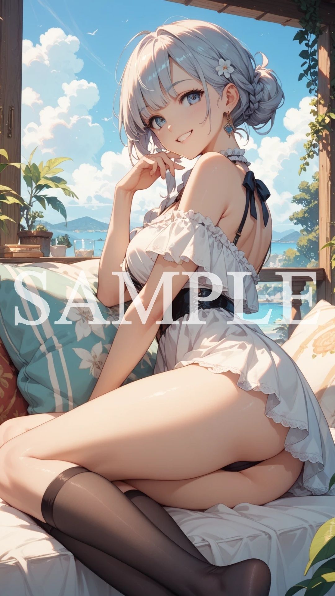 【500枚豪華セット】Leg Muse  AIが描く魅惑の美脚ギャラリー - サンプル画像 5