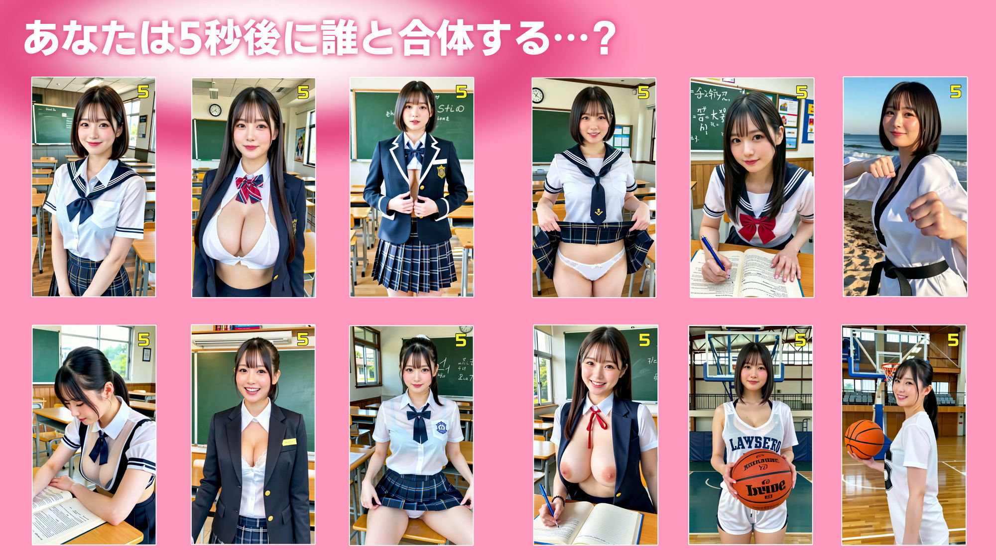 出会って5秒でAI合体 114連発【動画】 即ハメ中出し顔射 - サンプル画像 10