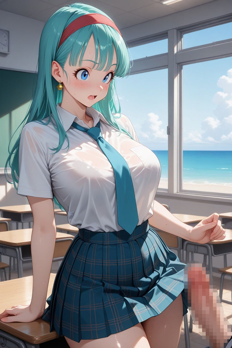 いいなり女子校生の日常〜ドラ〇ンボール編〜 - サンプル画像 1