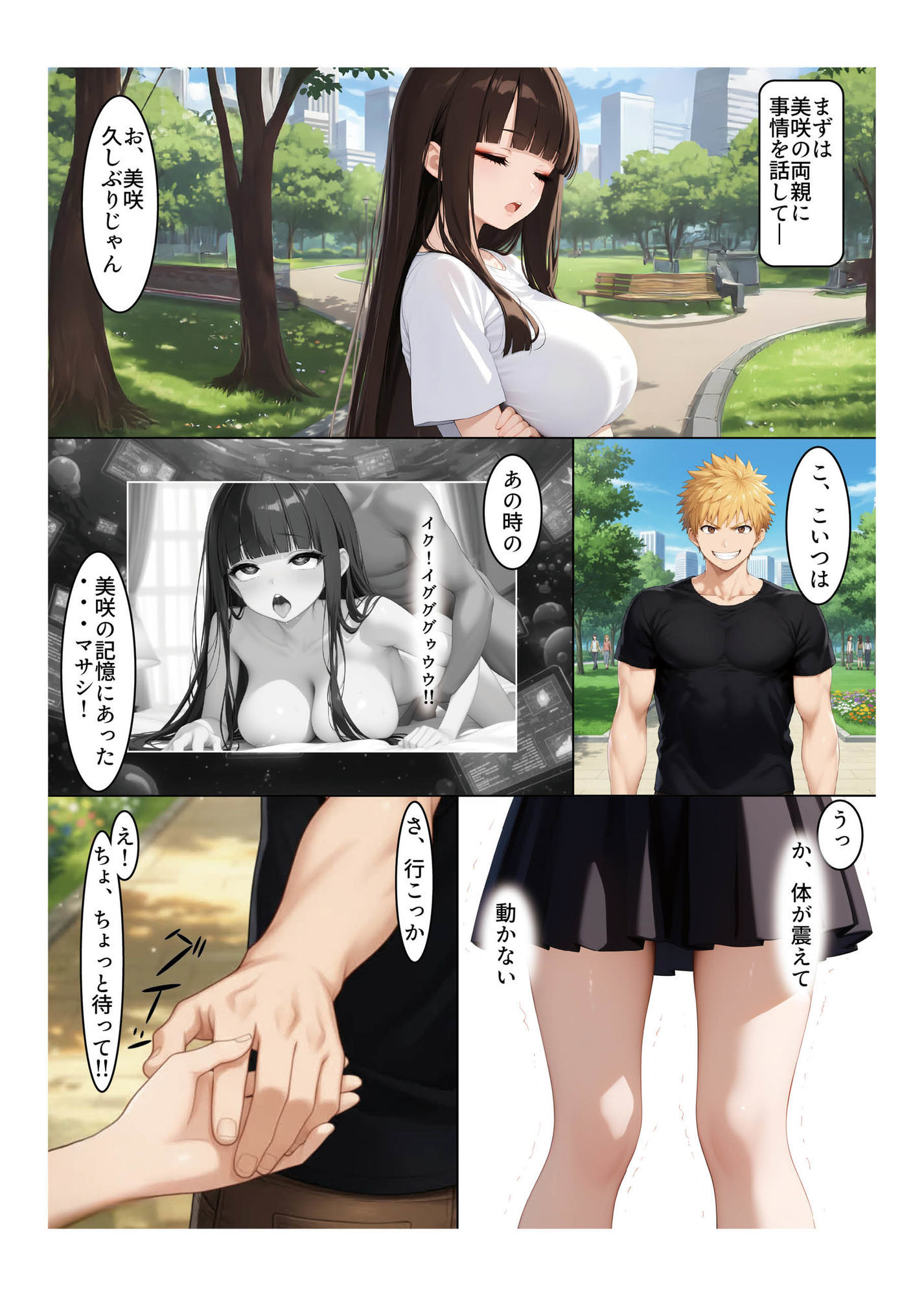 転生美女計画 RE:body 彼女の中で取り残された俺は目覚めると彼女になっていた - サンプル画像 5