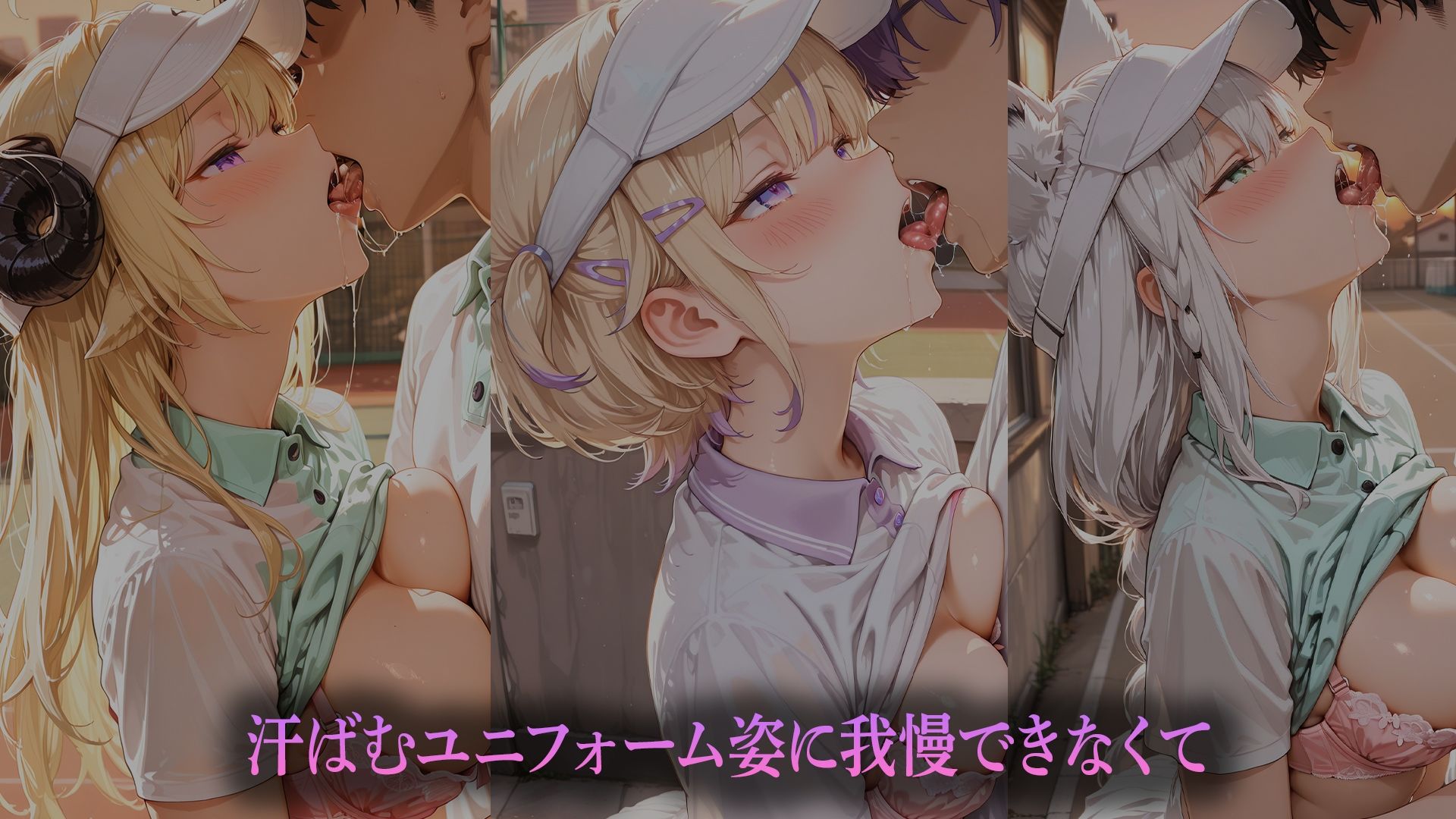 テニス部彼女と放課後えっち2〜夕暮れの青春性交〜    （ホ●ライブバージョン＋α） - サンプル画像 2