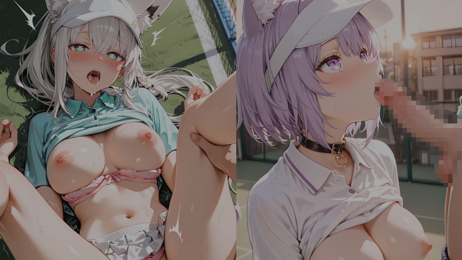 テニス部彼女と放課後えっち2〜夕暮れの青春性交〜    （ホ●ライブバージョン＋α） - サンプル画像 8