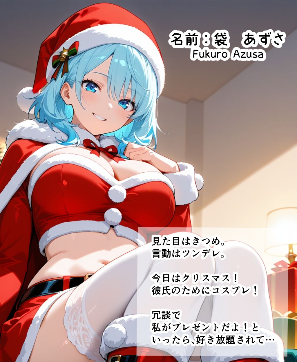 サンタコスしたらプレゼント扱いで中出しHされた話 - サンプル画像 1