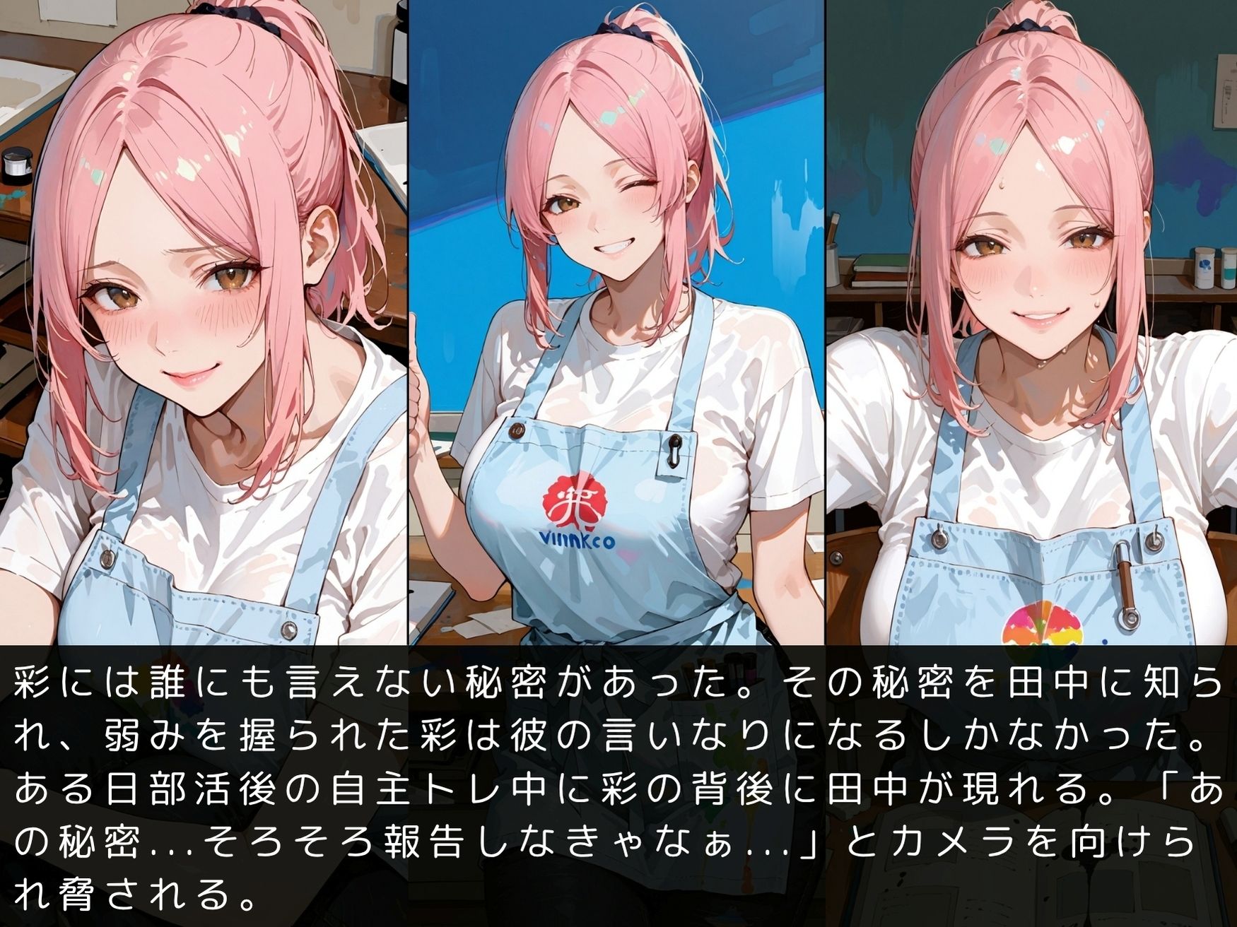 放課後の性指導 〜星乃彩の禁断の記録-部活編 - サンプル画像 4