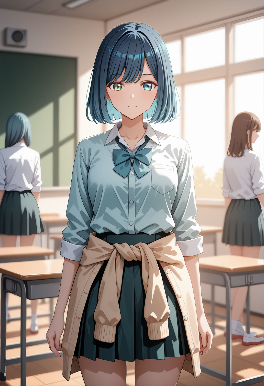 黒川あ〇ね催●学園肉便器  催●アプリで即堕ちホイホイ - サンプル画像 1