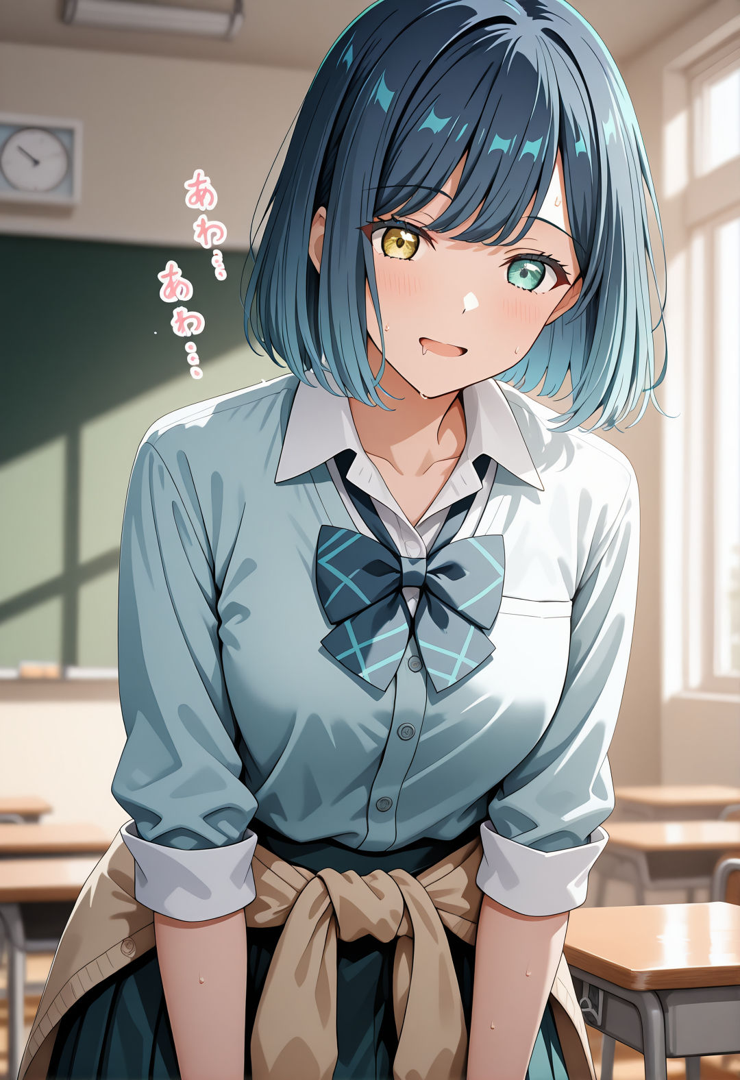 黒川あ〇ね催●学園肉便器  催●アプリで即堕ちホイホイ - サンプル画像 2