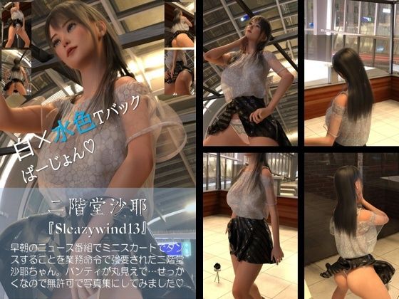 【chrl500】二階堂沙耶の「Sleazywind」シリーズ11〜20がお得なセットに！10本パック総集編！ - サンプル画像 3