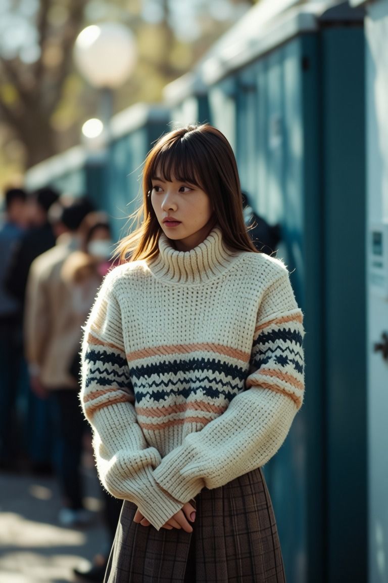 美女おもらしストーリー - サンプル画像 1