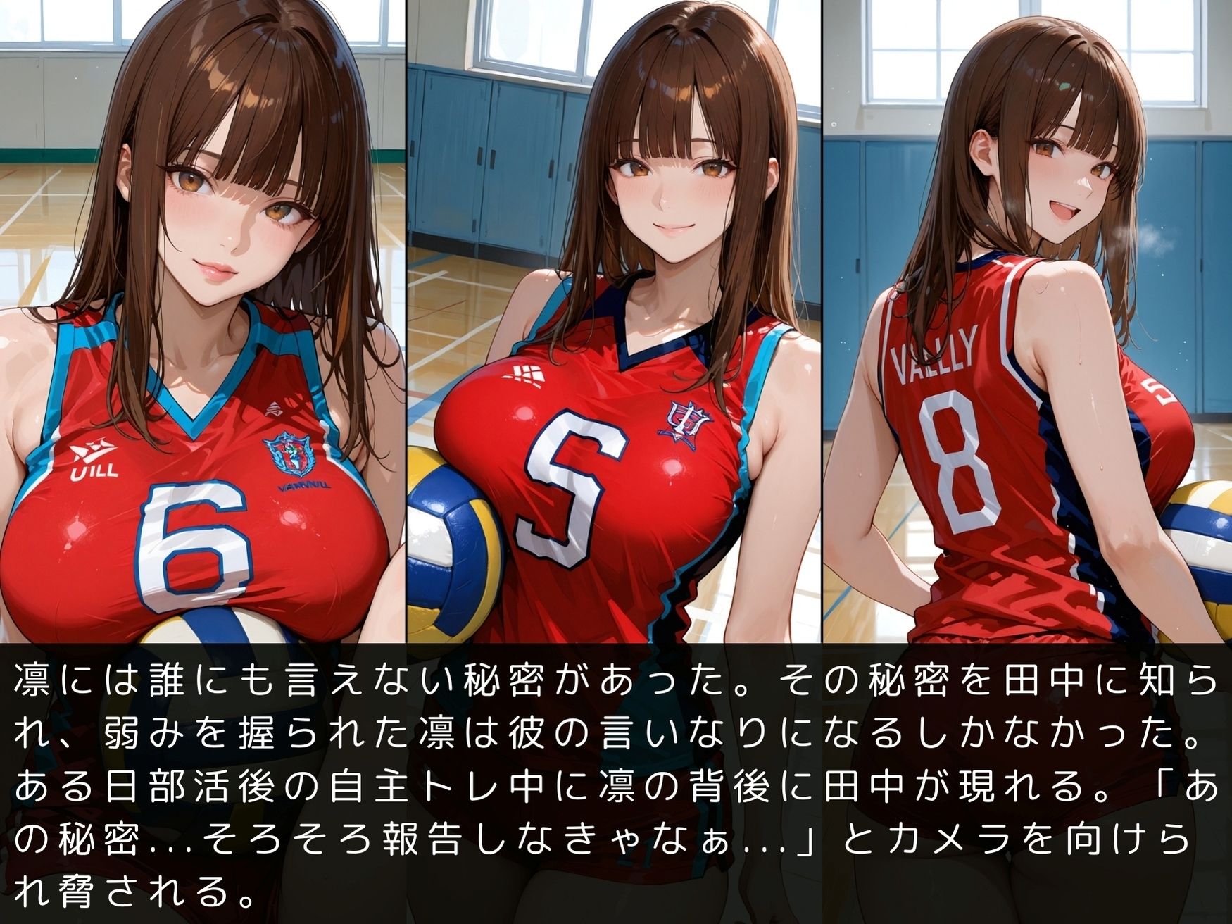 放課後の性指導 〜朝倉凛の禁断の記録〜部活編 - サンプル画像 4