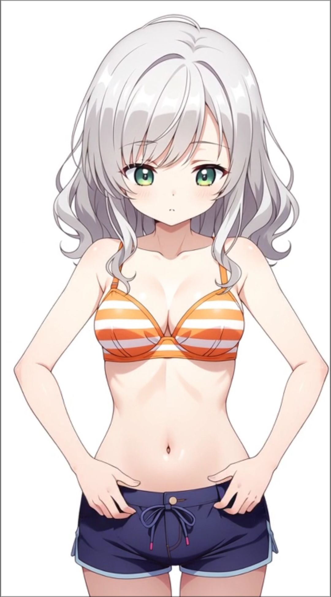 銀髪少女ショート動画オムニバス - サンプル画像 1