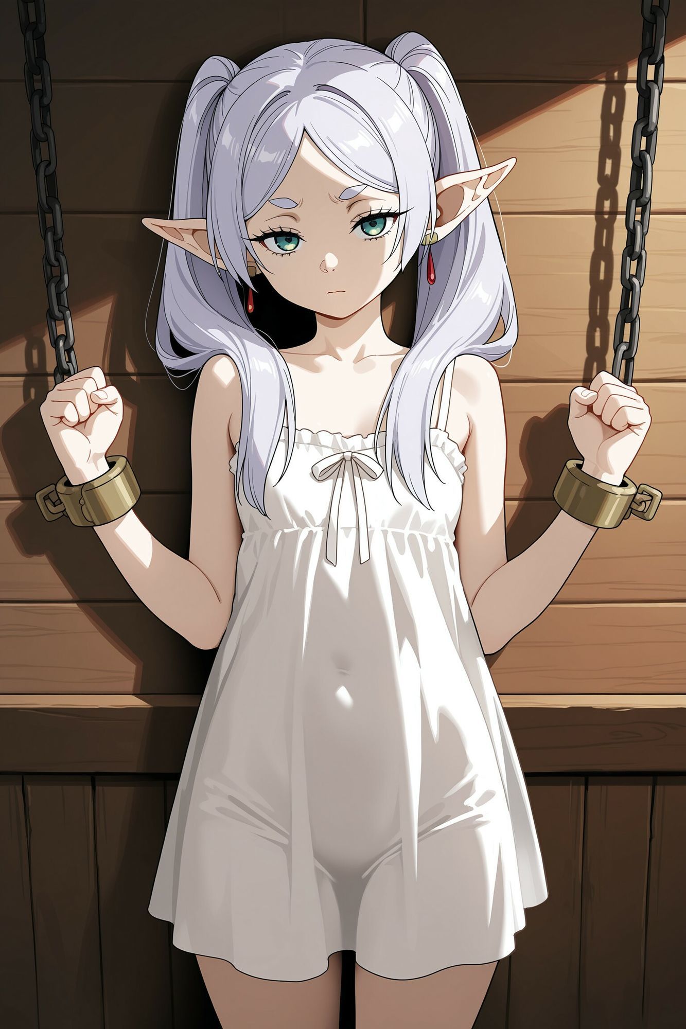 魔法使いの女達をビビらせて 言う事聞くまで尊厳破壊する話【葬送のフ◯ーレン篇】 - サンプル画像 1