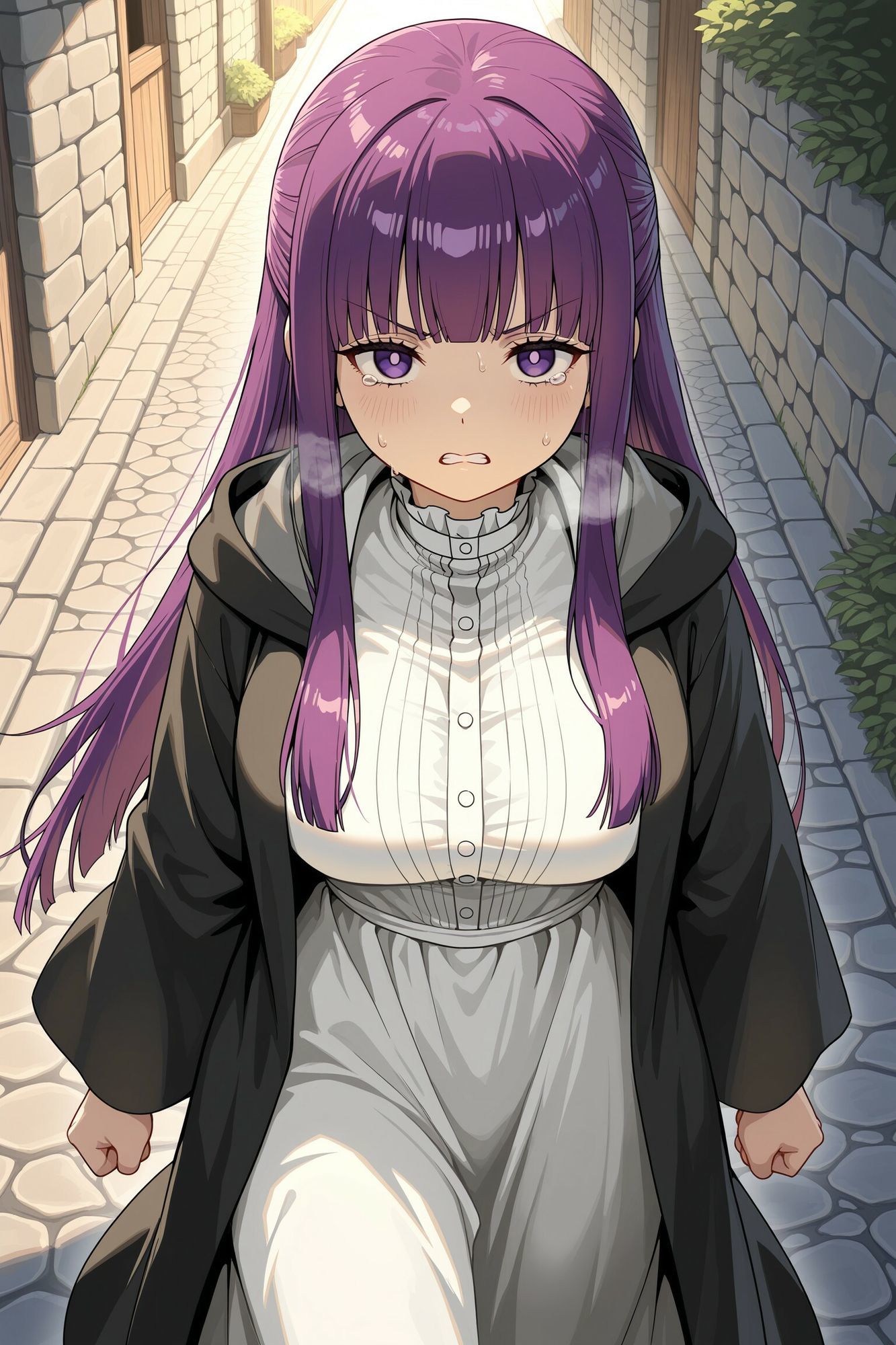 魔法使いの女達をビビらせて 言う事聞くまで尊厳破壊する話【葬送のフ◯ーレン篇】 - サンプル画像 5