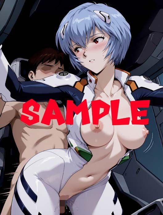 綾波レイさんのえっちなCG集2 - サンプル画像 2