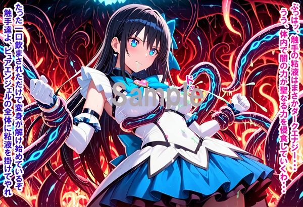 敵と戦いピンチになる魔法少女 Vol5 - サンプル画像 4