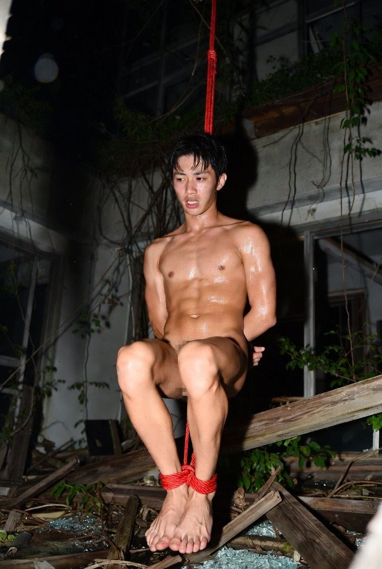 AI男子写真集緊縛男子 - サンプル画像 1