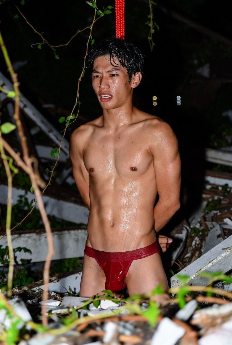 AI男子写真集緊縛男子 - サンプル画像 2