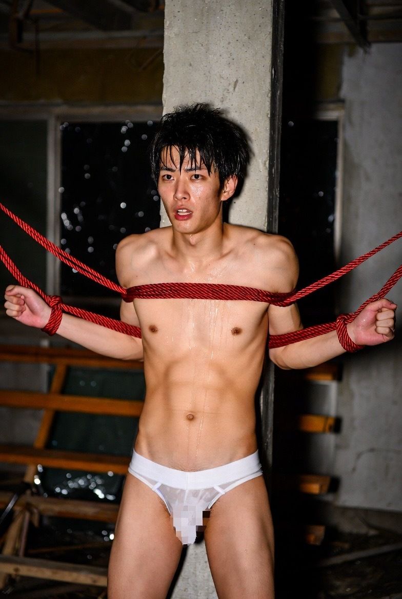 AI男子写真集緊縛男子 - サンプル画像 4