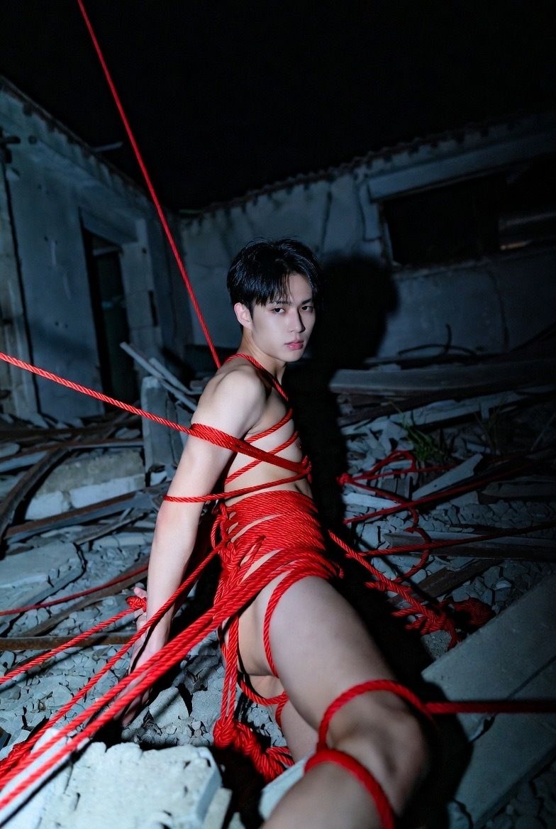 AI男子写真集緊縛男子 - サンプル画像 9