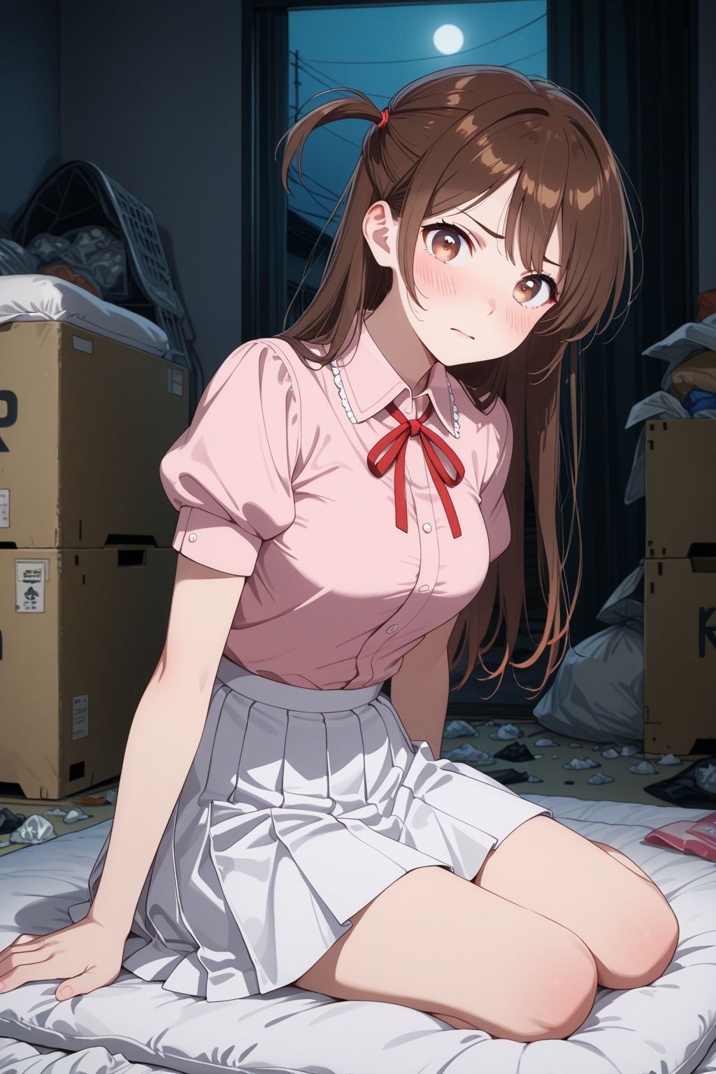 汚部屋に派遣されたレンタル彼女 水●千鶴 - サンプル画像 2