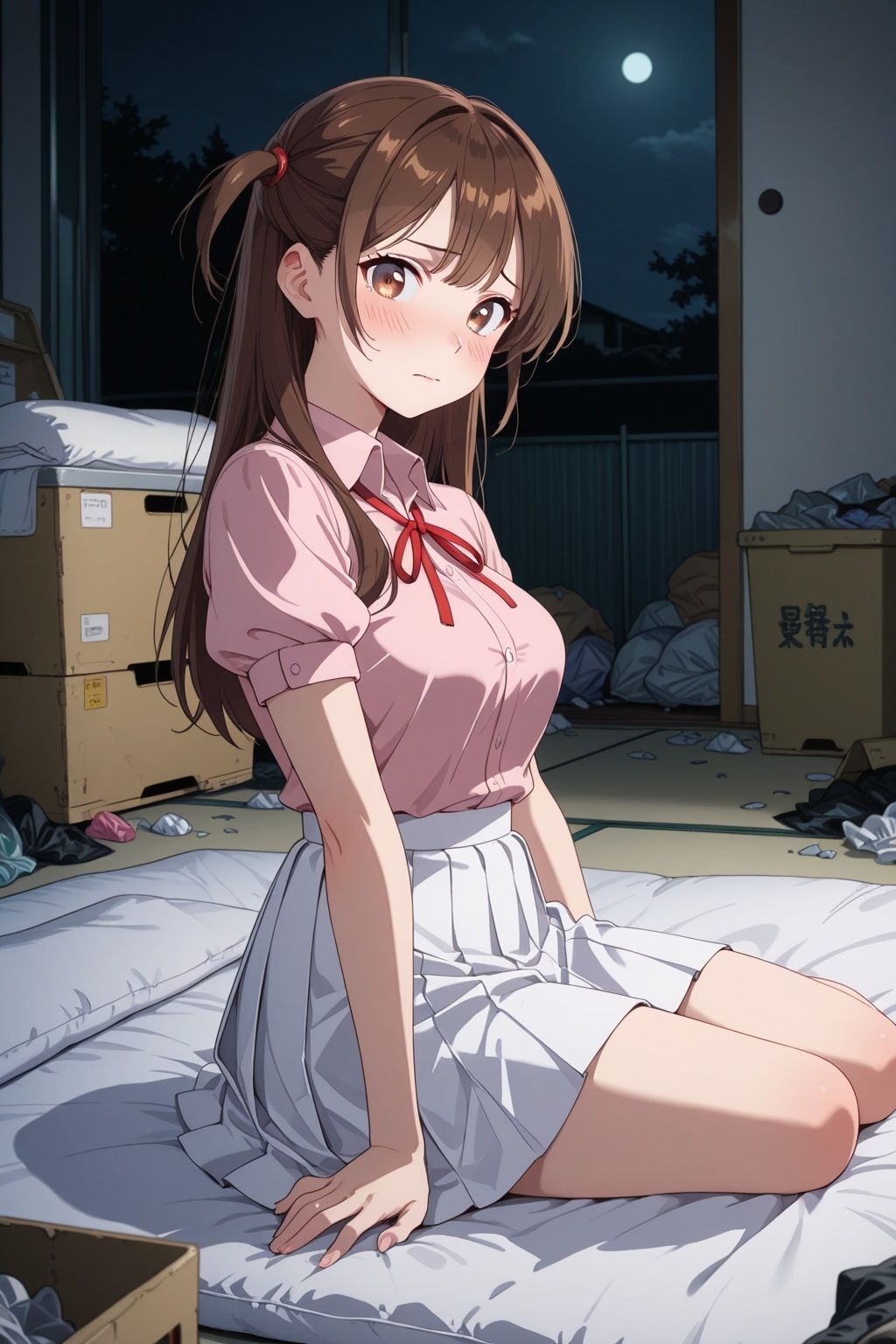 汚部屋に派遣されたレンタル彼女 水●千鶴 - サンプル画像 3