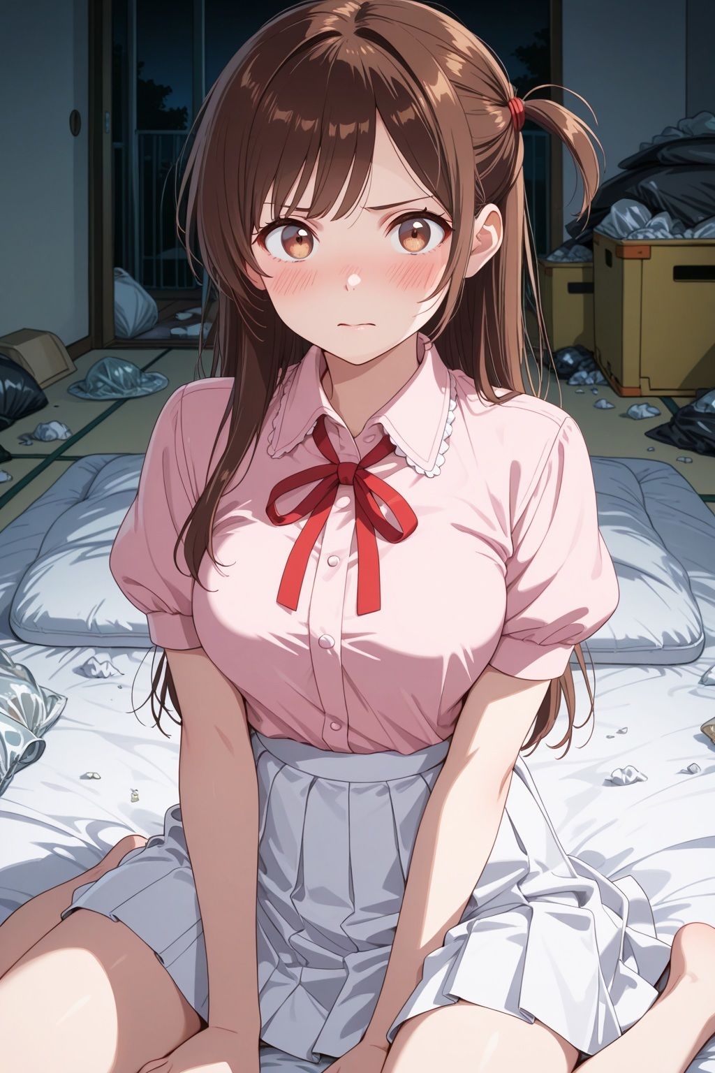 汚部屋に派遣されたレンタル彼女 水●千鶴 - サンプル画像 4