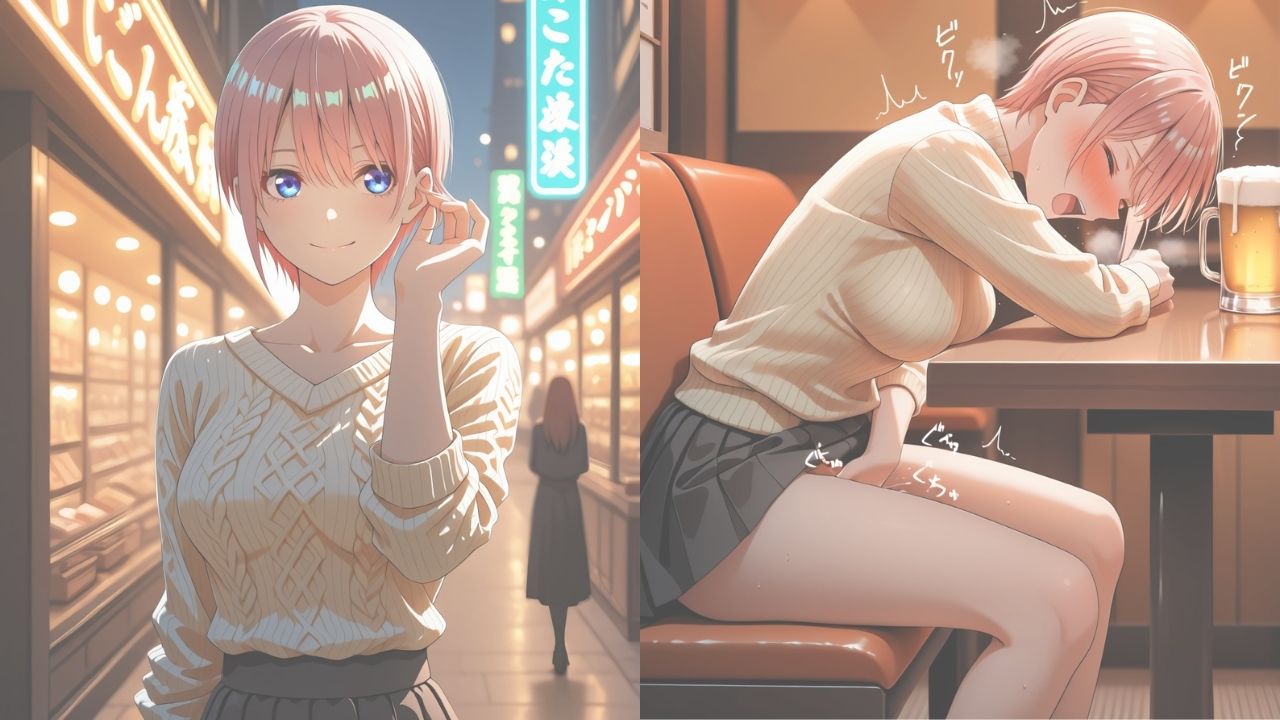 【ミダレ。Ep12】抗えない快楽に沈めたい 酔花ノ宴:〇花編 快楽堕ち序章376枚CG集 - サンプル画像 2